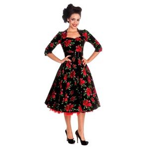NEW! Hell Bunny Vixen 50’s dress